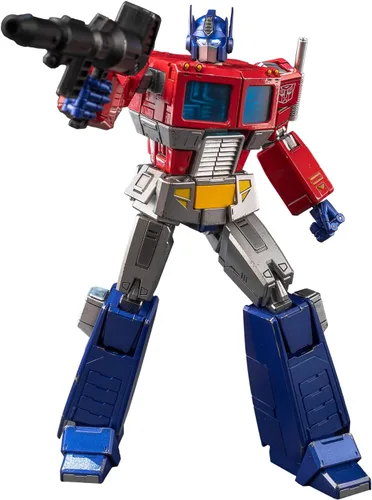 Vista 10 de YOLOPARK Transformers G1 Bumblebee - Figura de acción fundida a presión, serie AMK PRO de 6.3 pulgadas, juguetes transformadores altamente