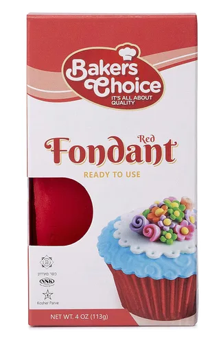 Vista 10 de Baker's Choice Glaseado de fondant negro, 4 onzas, listo para usar, para decoración de pasteles, fácil de enrollar, moldeable, kosher, sin lácteos