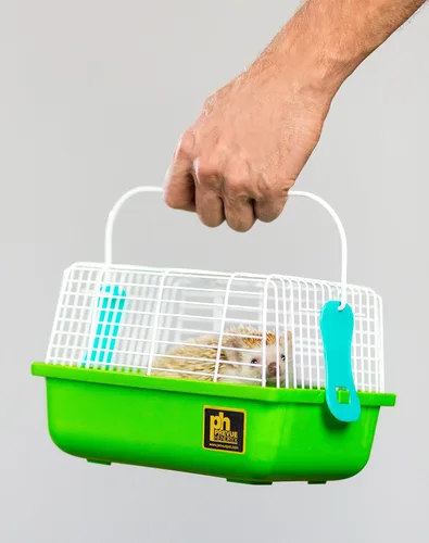 Vista 5 de Prevue Pet Products Jaula de viaje para pájaros y animales pequeños, verde (SP1304GREEN)