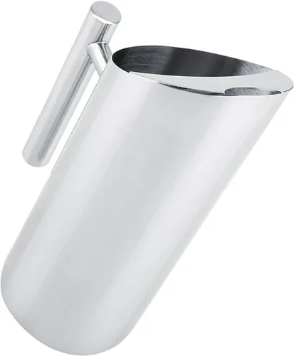 Vista 9 de Acero inoxidable con protector de hielo Jarra de bebida fría Herramienta de servicio de hotel para el hogar (1.5L)