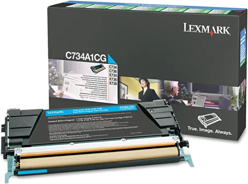 Vista 3 de Lexmark C734A1KG Cartucho de tóner negro