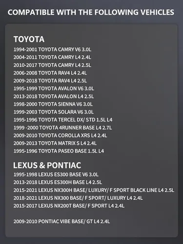 Vista 3 de Marsflex Sensor de oxígeno O2 234-4622 13355 Downstream calentado compatible con Toyota Camry Avalon Sienna 4Runner RAV4 Solara Matrix Lexus ES300