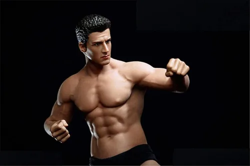 Vista 7 de Fremego Figura de Acción Masculina a Escala 1/12, Cuerpo de Muñeca de Figura de Acción Masculina Súper Flexible sin Costuras de 6 Pulgadas Colección