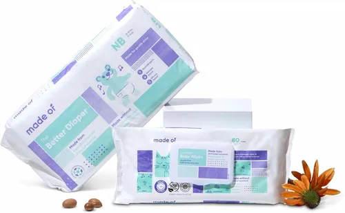 Vista 3 de The Better Baby Pañales – Pañales hipoalergénicos para pieles sensibles, sin perfume, 10 horas de absorción, probado por pediatras y dermatólogos