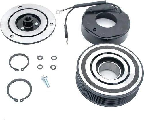 Vista 13 de FKG Kit de reparación del conjunto del embrague del compresor de CA 92600EA31A para Nissan Frontier 4.0L 2005-2019, Suzuki Equator 4.0L 2009-2012
