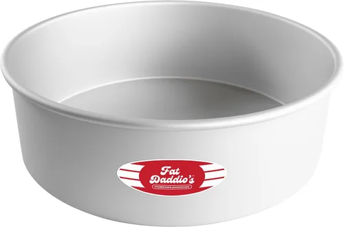 Vista 48 de Fat Daddio's Juego de moldes para pasteles redondos uniformes de aluminio anodizado de 4 niveles, profundidad de 2 pulgadas