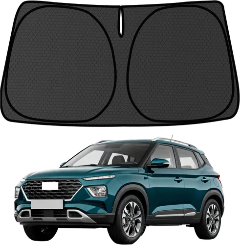 Vista 12 de CX-3 - Parasol para parabrisas para Mazda CX-3 2013-2025 bloquea los rayos UV, visera plegable 1:1, personalizable, gruesa, resistente al desgaste