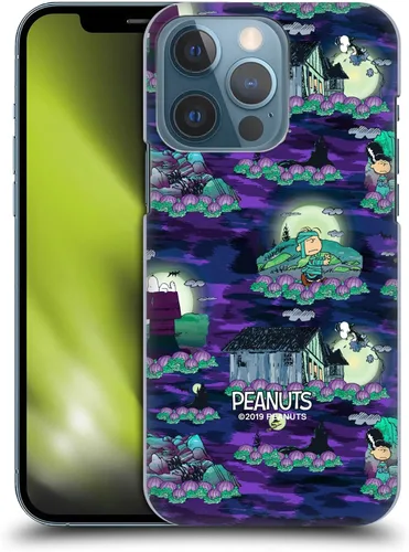 Vista 19 de Head Case Designs Funda rígida con licencia oficial de Peanuts Snoopy Patterns Spooktacular compatible con Apple iPhone 7/8/SE 2020 y 2022