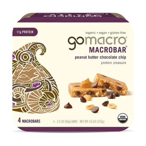 Vista 14 de GoMacro MacroBar - Barra de proteína vegana orgánica de plátano y mantequilla de almendras, 2.3 onzas