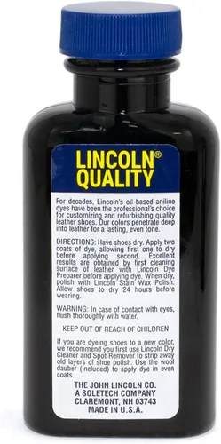 Vista 3 de SoleTech Lincoln - Tinte para cuero