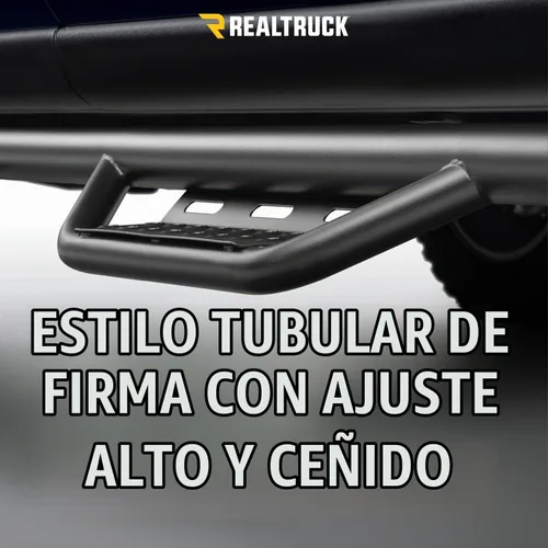 Vista 4 de N-Fab Nerf Steps RS Negro texturizado, de rueda a rueda 710416412 Compatible con Toyota 4Runner 2010-2022