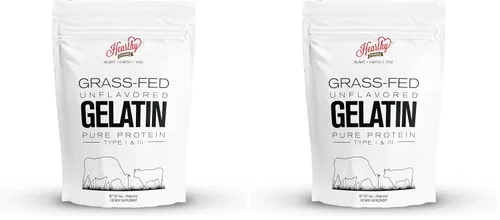 Vista 10 de Hearthy Foods Polvo de Gelatina de Carne de Res Polvo de Gelatina Sin Sabor para Mujeres y Hombres Proteína Pura Tipo 1 y 3, Alimentada