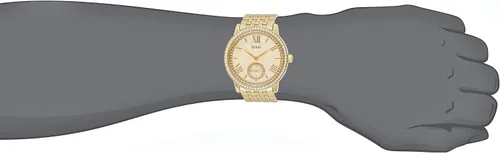 Vista 4 de Guess W0573L2 - Reloj analógico de cuarzo para mujer color dorado