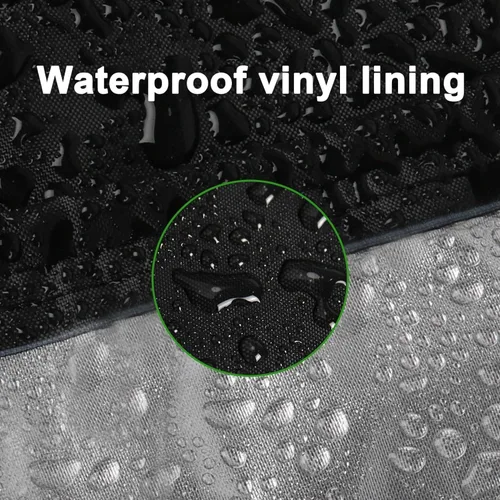 Vista 3 de Cubierta para refrigerador Guisong, impermeable y a prueba de polvo, protectora para congeladores verticales, adecuada para la mayoría de mini