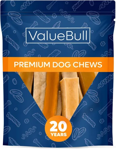 Vista 15 de ValueBull Himalayan Yak Cheese - Masticables para perros, medianos, 50