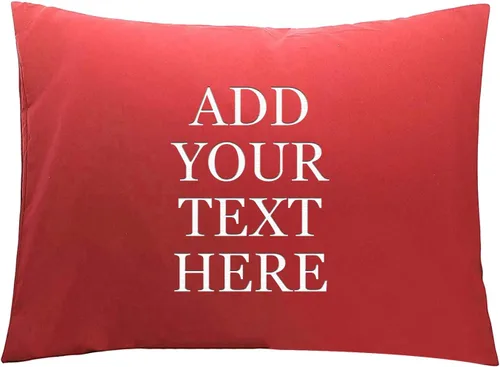 Vista 111 de Personalized Passion Fundas de almohada de tamaño estándar (20 x 26 pulgadas), fundas de almohada estándar con cierre de sobre suaves y acogedoras