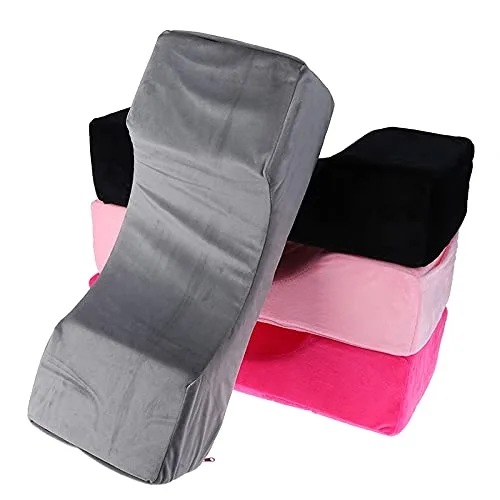 Vista 5 de Almohada de extensión de pestañas injertadas, soporte para el cuello, almohada de pestañas de espuma viscoelástica suave en forma de U, almohada