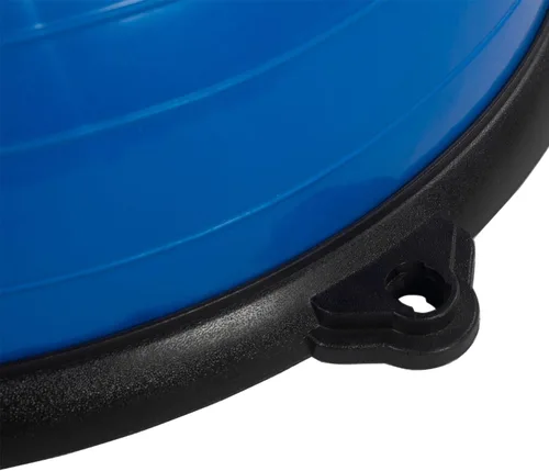 Vista 2 de Entrenador de equilibrio de media pelota de yoga de 23 pulgadas, fitness, pilates, ejercicio de fuerza, entrenamiento, gimnasio, fuerza central