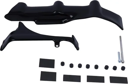 Vista 7 de TCT-MOTORPARTS Cubierta primaria interior negra ajuste para Harley Softail Deluxe 2007-2017 2008 2009