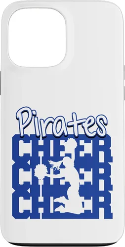 Vista 64 de Pirates Cheer Back to School Cheerleading Spirit B Case for iPhone 16