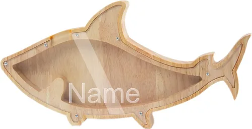 Vista 10 de Banco de monedas personalizado para niños, alcancía de madera personalizada con nombre grabado, caja de dinero de madera, regalo de cumpleaños