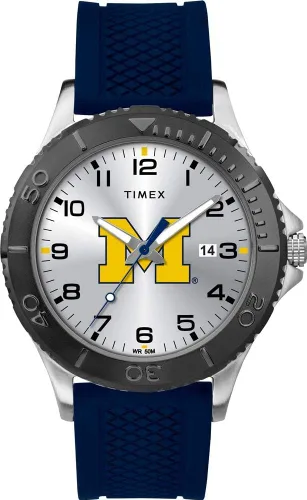 Vista 18 de Timex Tribute Men's Collegiate Gamer 42mm Watch – Georgia Bulldogs with Black Silicone Strap