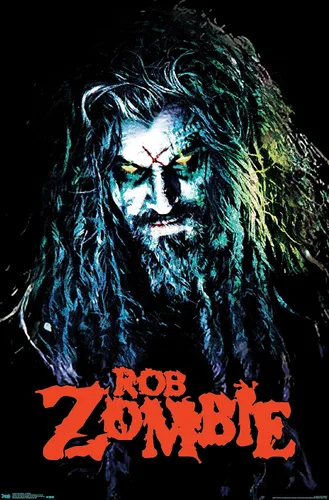 Vista 10 de Rob Zombie - Póster de pared HellBilly de 34 pulgadas de largo x 22.4 pulgadas de ancho, versión sin marco