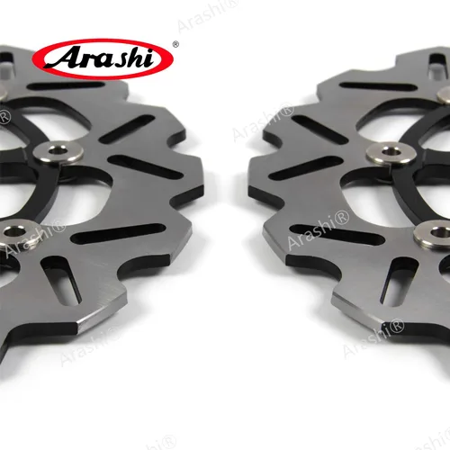 Vista 5 de Arashi Rotores de disco de freno delantero para Suzuki GSXR 600 750 2006-2007 / GSXR 1000 2005-2008 / VZR1800N BOULEVARD M109R 2006-2015 / VZR 1800