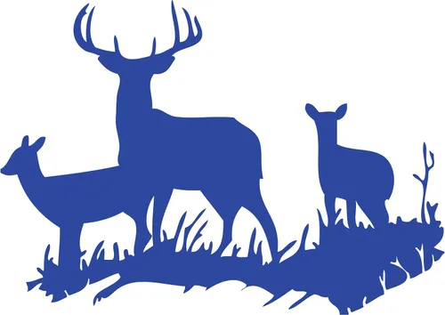 Vista 15 de Picniva Buck Deer Doe - Vinilo decorativo para pared, decoración de cabaña rústica inspiradora y citas, arte de pared extraíble para interiores