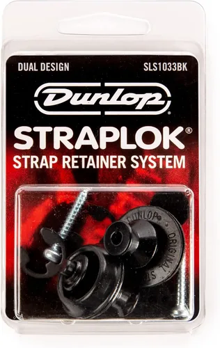 Vista 2 de Sistema de seguros de correa con diseño doble, de Dunlop, Negro