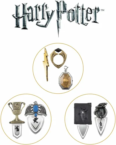 Vista 4 de Colección de marcapáginas de horcruxes