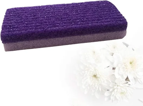 Vista 3 de Raspador de pies para pies, 3 piezas, exfoliador, herramienta de pedicura, piedra pómez para pies, removedor de bloques de piedra pómez, depurador