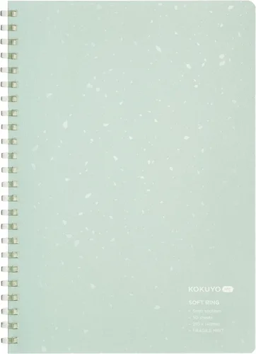 Vista 9 de KOKUYO ME Graph Cuaderno de Diario en Espiral, A5 Anillo Suave Papel Cuadriculado de 5 mm con 50 Hojas Suaves, 5.8'' x 8.3'' Cuaderno Pequeño
