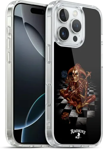 Vista 59 de Head Case Designs Funda de gel con licencia oficial de Alchemy Gothic 13 Dagger Illustration [protección de grado militar] compatible con Apple