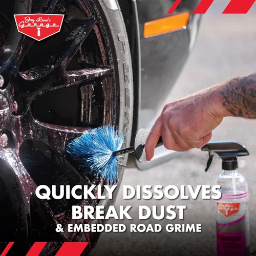 Vista 4 de JAY LENO'S GARAGE - Aerosol limpiador de ruedas – Limpiador de frenos y removedor de polvo de frenos de alta resistencia que funciona como limpiador