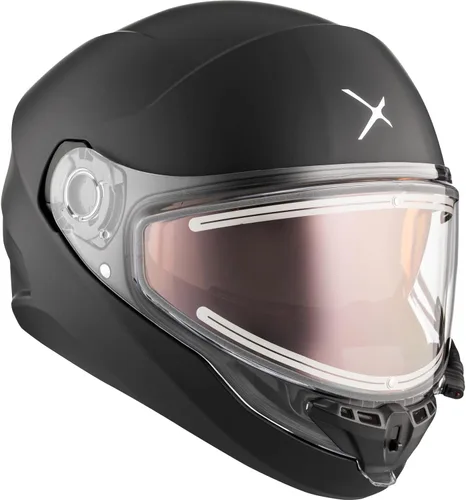 Vista 2 de CKX Casco integral Contact con doble escudo eléctrico sólido
