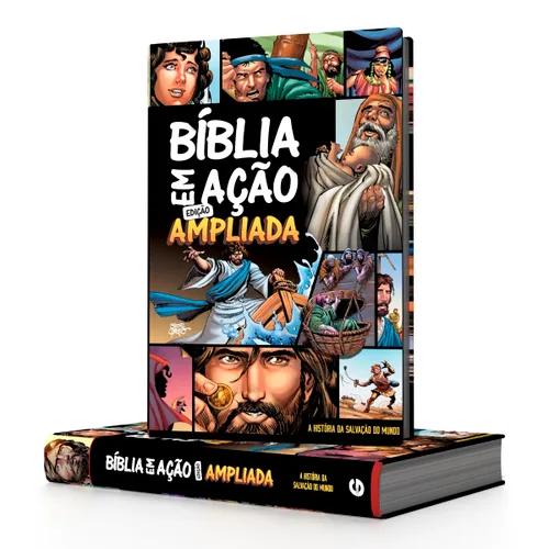 Vista 4 de Biblia em Acao: A Historia da Salvacao do Mundo Tapa dura