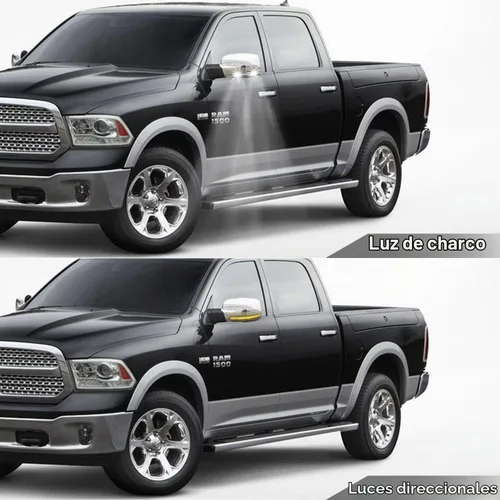 Vista 5 de Repuesto de luz intermitente para espejo izquierdo y derecho del lado del conductor para Dodge Ram 1500 2500 2009 2010 2011 2012 2013 2014 2015 2016