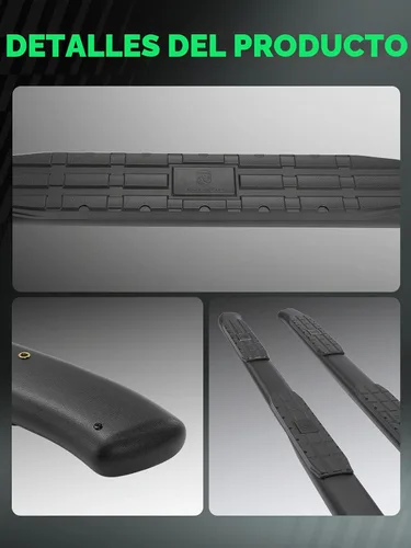 Vista 9 de YHTAUTO Estribos de 4.25 pulgadas para Honda Ridgeline 2017-2026, Crew Cab