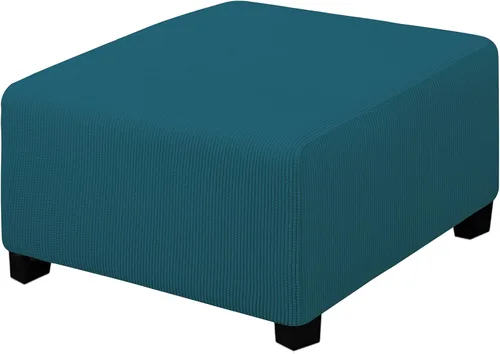 Vista 145 de Easy-Going Funda Elástica para Otomana Taburete de Almacenamiento Plegable Protector de Muebles Funda Rectangular Suave con Parte Inferior Elástica
