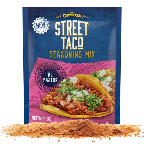 Vista 3 de Ortega Mezcla de condimentos Street Taco, Al Pastor, 1 onza (paquete de 12)