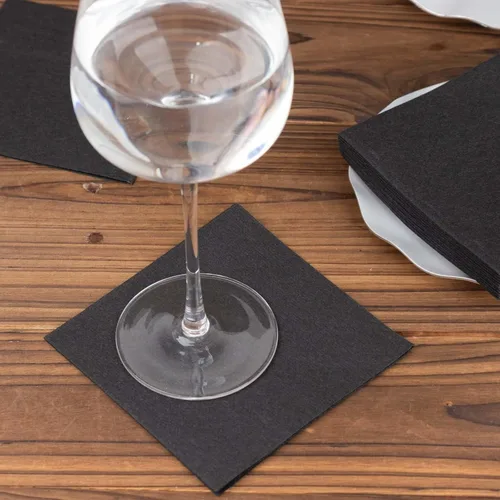 Vista 20 de Efavormart - Paquete de 20 servilletas de papel Airlaid de papel suave con tacto de lino rosa rubor de oro rosa, altamente absorbentes Rosa (Blush)