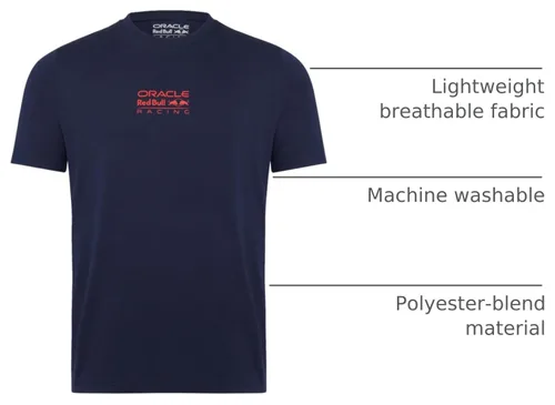 Vista 4 de Red Bull Racing F1 Camiseta gráfica para niños