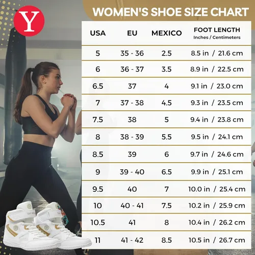Vista 3 de Yes! Athletics Champion1 Wrestling Shoes for Women and Girls - Lightweight, Durable Athletic Shoes for Boxing, Weightlifting, MMA, Kickboxing