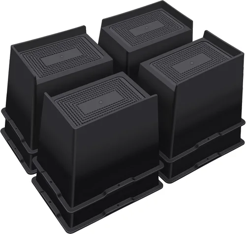 Vista 23 de ANNKUT Elevadores de cama de 2 pulgadas, resistentes, elevadores de sofá de gran tamaño, elevadores de muebles extra anchos para sofá, mesa