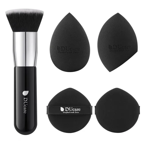 Vista 9 de DUcare Esponjas de maquillaje Esponja de maquillaje para mezclar bases líquidas, polvos y cremas