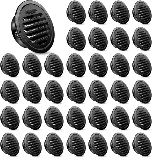 Vista 10 de Zonon 1 pieza de rejillas de ventilación de sofito de acero inoxidable de 4 pulgadas, cubierta de ventilación redonda para secadora con pantalla
