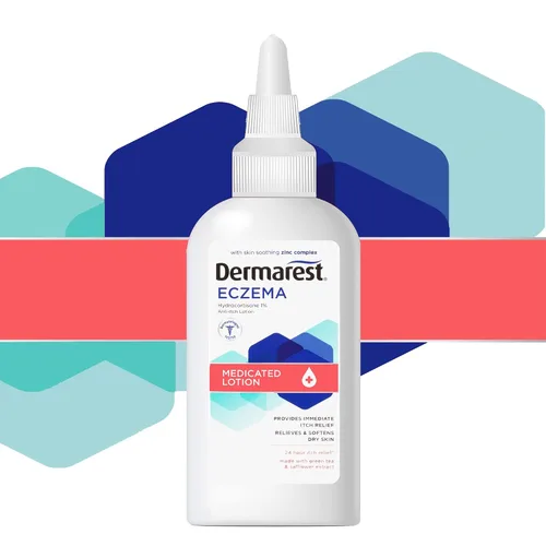 Vista 5 de Dermarest Loción medicada para eccema Probado por dermatólogos 4 onzas líquidas (paquete de 2)