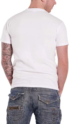 Vista 2 de Michael Jackson Camiseta Bad Album Cover Negro Oficial