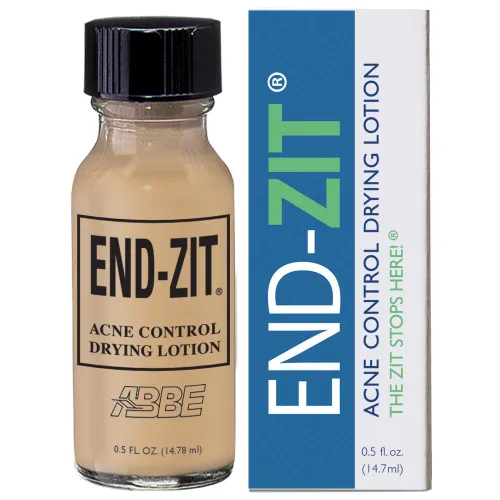 Vista 8 de End-Zit loción secante para control del acné, Light/Medium